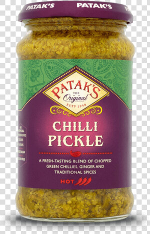 Chilli Pickle   Pataks Mango Pickle  HD Png Download