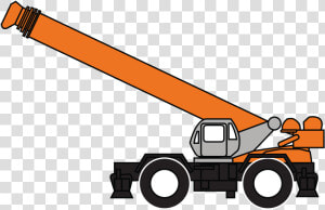 Crane Clipart Vertical   Crane  HD Png Download