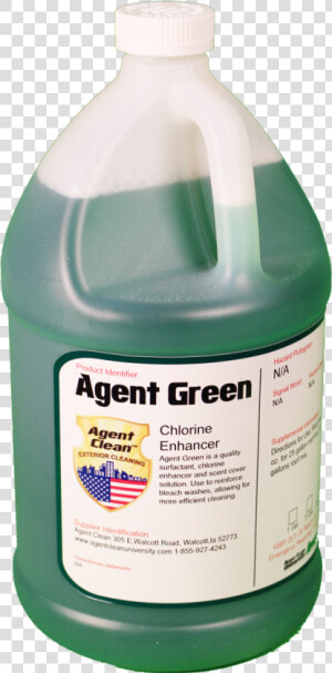 Agent Clean   Agent Green   Chlorine Enhancer     Plastic  HD Png Download