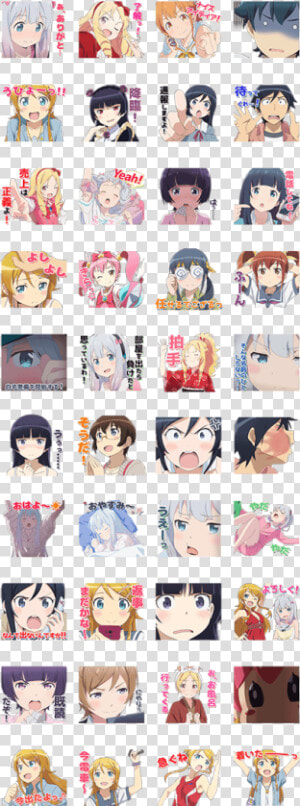 Eromanga Sensei  amp  Oreimo   Cartoon  HD Png Download