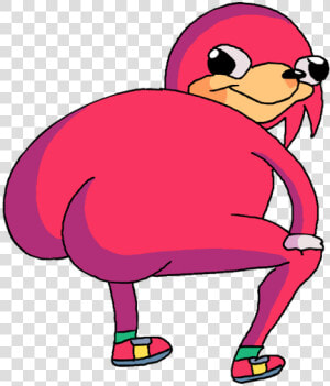 Ugandan Knuckles Throwing It Back  HD Png Download