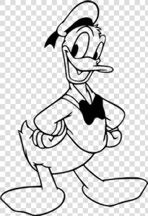 Donald Duck Coloring Pages For Kids   Donald Duck Coloring Pages  HD Png Download