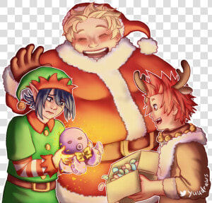 ⭐🎁 Ｈａｐｐｙ Ｈｏｌｉｄａｙｓ 🎁⭐ “these Three Fit So Well Into   Cartoon  HD Png Download