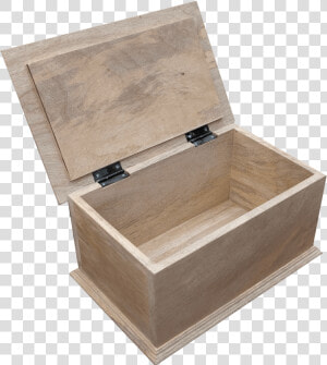 Wooden Box Open   Storage Chest  HD Png Download