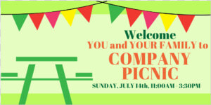 Corporate Family Get Together Banner  HD Png Download