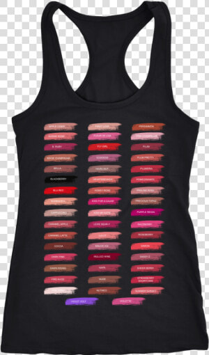 Lipsense 50 Shades Lip Color Swatches   Psychologist Funny T Shirt  HD Png Download