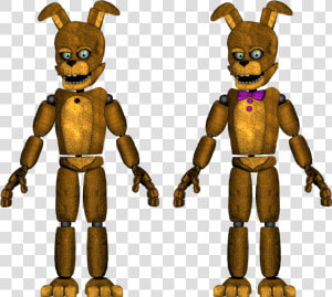 Unwithered Salvage Springtrap   Fnaf 3 Springtrap Full Body  HD Png Download