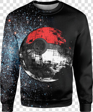 Gearhuman 3d Pokeball Death Star Custom T shirt   Death Star Pokeball  HD Png Download