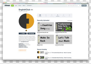 Https     vimeo   Com englishclub  HD Png Download