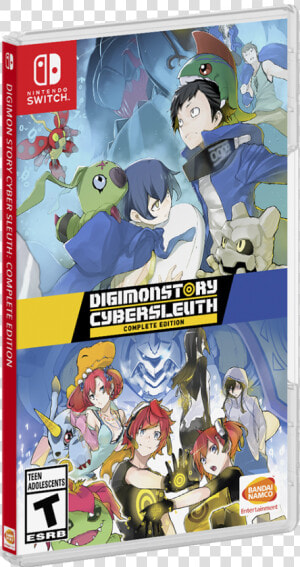 Digimon Story Cyber Sleuth Nintendo Switch  HD Png Download