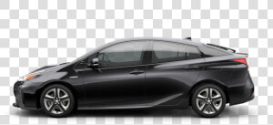 2019 Toyota Prius Xle   2019 Prius Black With Rims  HD Png Download