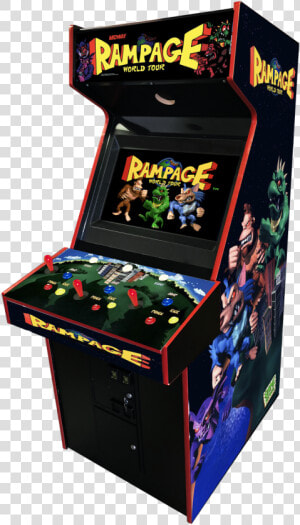 Rampage World Tour Arcade Video Game   Rampage World Tour  HD Png Download