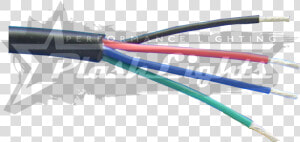 18awg Rgb 4 Conductor Wire   Army Boss  HD Png Download