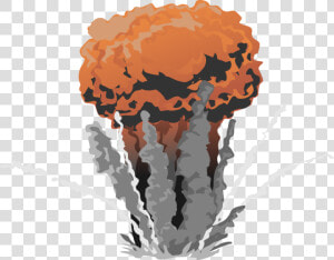 Dirt Explosion Png   Transparent Atomic Bomb Gif  Png Download