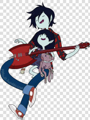 Marceline  Marshall Lee  And Adventure Time Image  HD Png Download