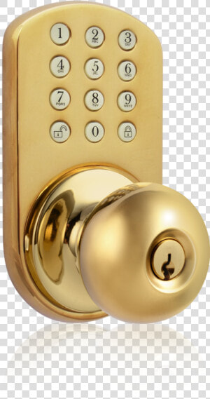 Door Knob With Keypad  HD Png Download