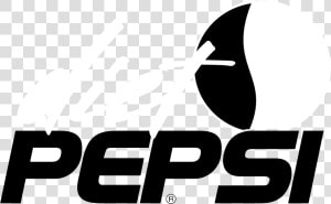 Diet Pepsi Logo Black And White   Diet Pepsi  HD Png Download