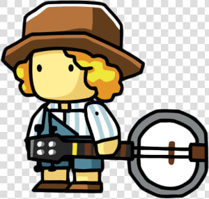 Scribblenauts Farmer Png Clipart   Png Download   Farmer Png Scribblenauts  Transparent Png