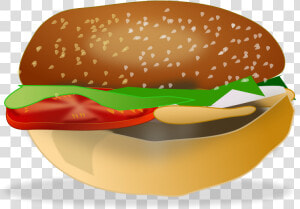 Cartoon Burger Svg Clip Arts   Gambar Roti Burger Animasi Png  Transparent Png