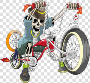 Transparent Low Rider Png   Lowrider Bike Cartoon Transparent  Png Download