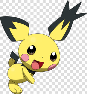 Pikachu Pichu Pokémon Adventures Image   Spiky Eared Pichu Manga  HD Png Download