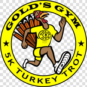 Golds Gym Annual 5k Turkey Trot   Golds Gym  HD Png Download