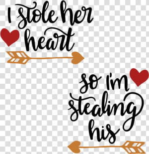 Stole Her Heart Png  Transparent Png