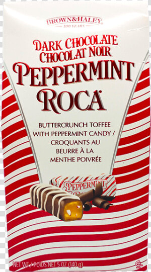 Dark Chocolate Peppermint Roca  HD Png Download