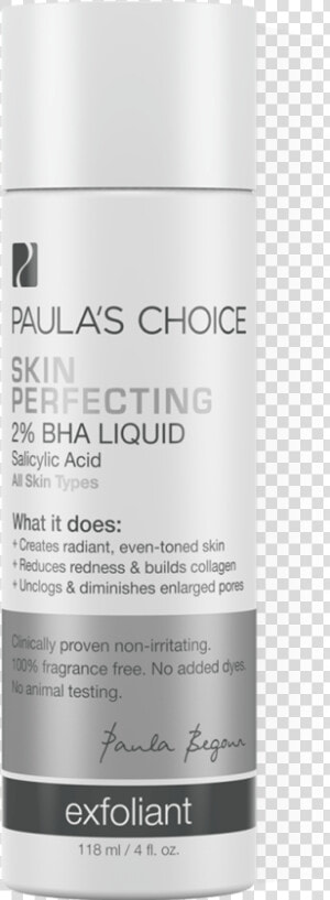 Best Exfoliator   Paula Choice Bha 2   HD Png Download