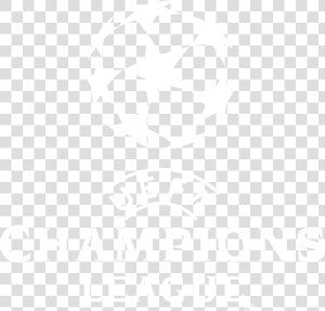 Champions League Logo Png   Uefa Champions League Logo Png White Transparent  Png Download