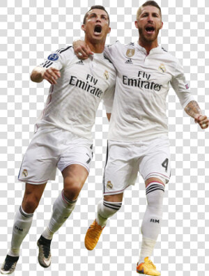 Transparent Ronaldo Png   Cristiano Ronaldo And Sergio Ramos Png  Png Download