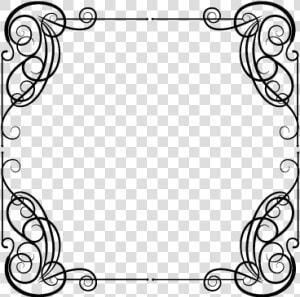 Stickers Arabesque Cadre Encadrement   Circle  HD Png Download