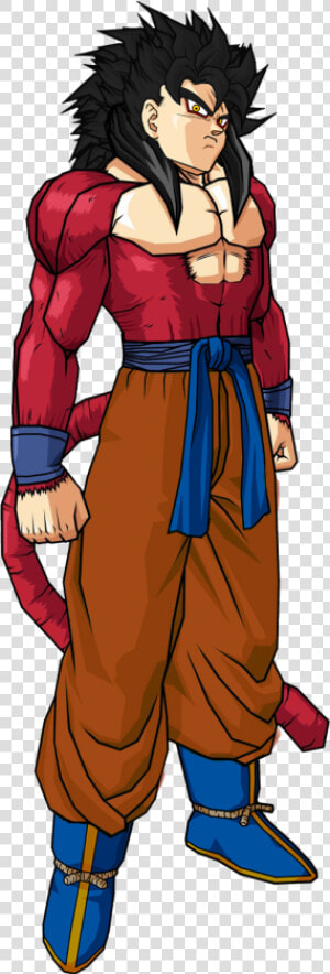 Future Gohan Ssj4   Super Saiyan 4 Rose  HD Png Download