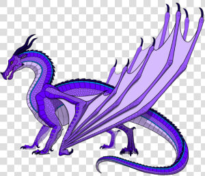 Amethyst Official Artwork   Wings Of Fire Skywing  HD Png Download