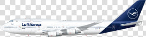 Lufthansa Plane  HD Png Download