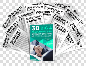 30 Big 4 Accounting Firm Interview Questions And Answers   Brochure  HD Png Download