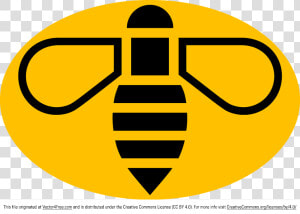 Bees Vector Clipart Honey Bee   Made In Manchester Bee  HD Png Download