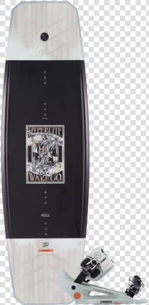 Hyperlite Wishbone Wakeboard W  System Lowback Mint   Longboard  HD Png Download