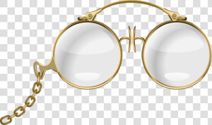 Banner Free Stock Free Clipart Of Eyeglasses   Gold Glasses Clipart Png  Transparent Png