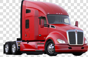 Kenworth T680 Red 2019  HD Png Download