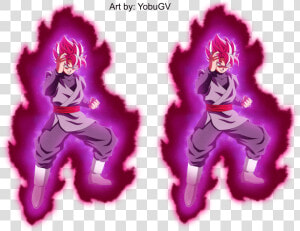 Goku Black Rose Aura  HD Png Download