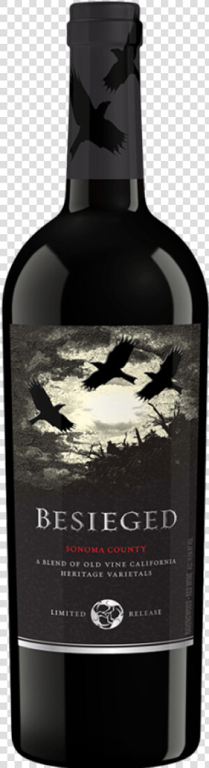 Besiegedbottle   Ravenswood Besieged Red Blend  HD Png Download