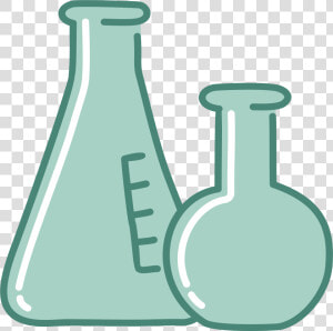 Beaker Vector Chemical Bottle  HD Png Download