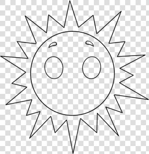 How To Draw Sun   Sun In Draw  HD Png Download