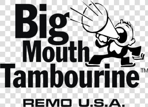 Big Mouth Tambourine Logo Png Transparent   Graphic Design  Png Download