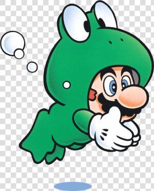 There S No Doubt That Mario Will Be Exploring Some   Mario Frog Suit  HD Png Download