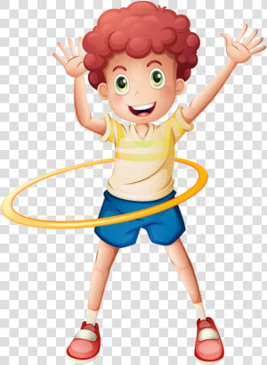 Exercising Clipart Hula Hoop   Hula Hoop Clipart  HD Png Download