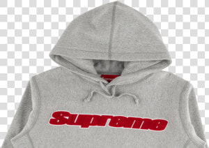 Supreme Chenille Hoodie Ss   Hoodie  HD Png Download