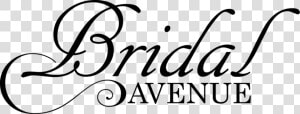 Bridal Avenue Logo   Bridal Text Png  Transparent Png