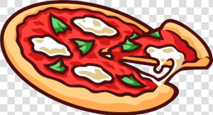 Pizza Clipart Slice B   Margherita Pizza Clipart  HD Png Download